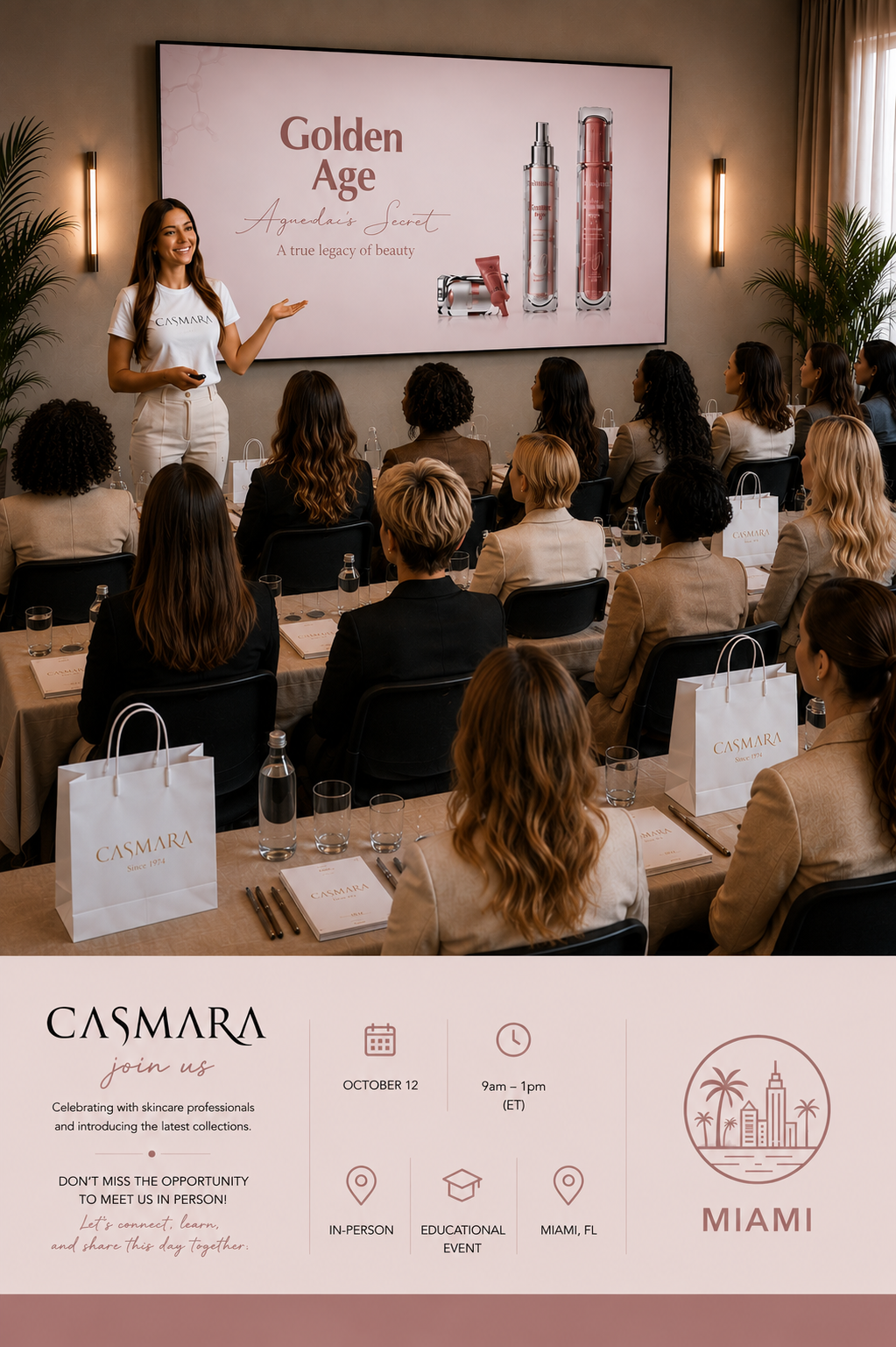 CASMARA EVENT - MIAMI - OCTOBER 12, 2026