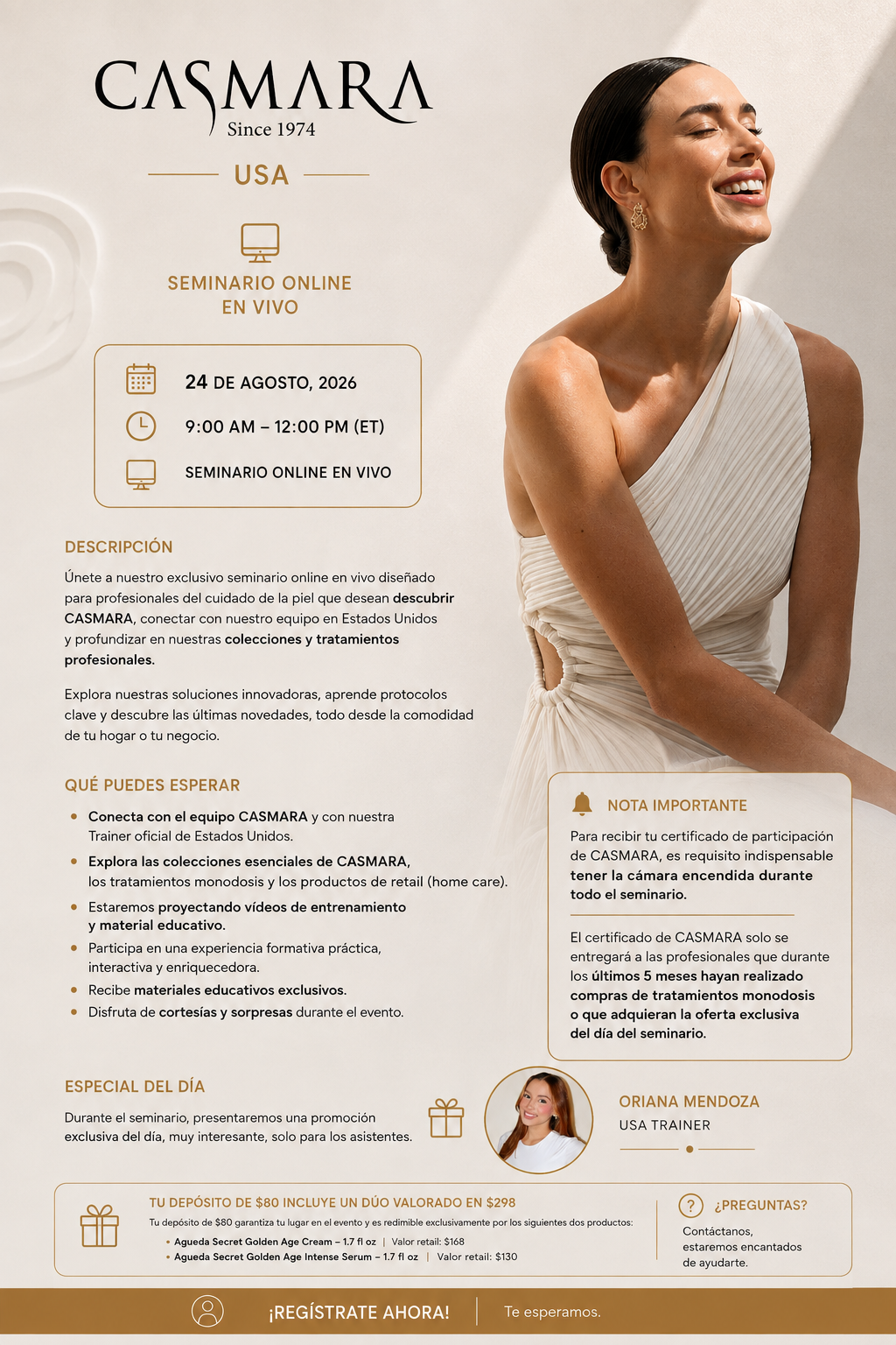 CASMARA WEBINAR ESPANOL 24 AGOSTO